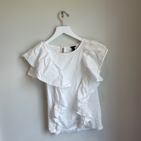 JCREW RUFFLW TOP HARDLY WORN - Picture 6 of 6